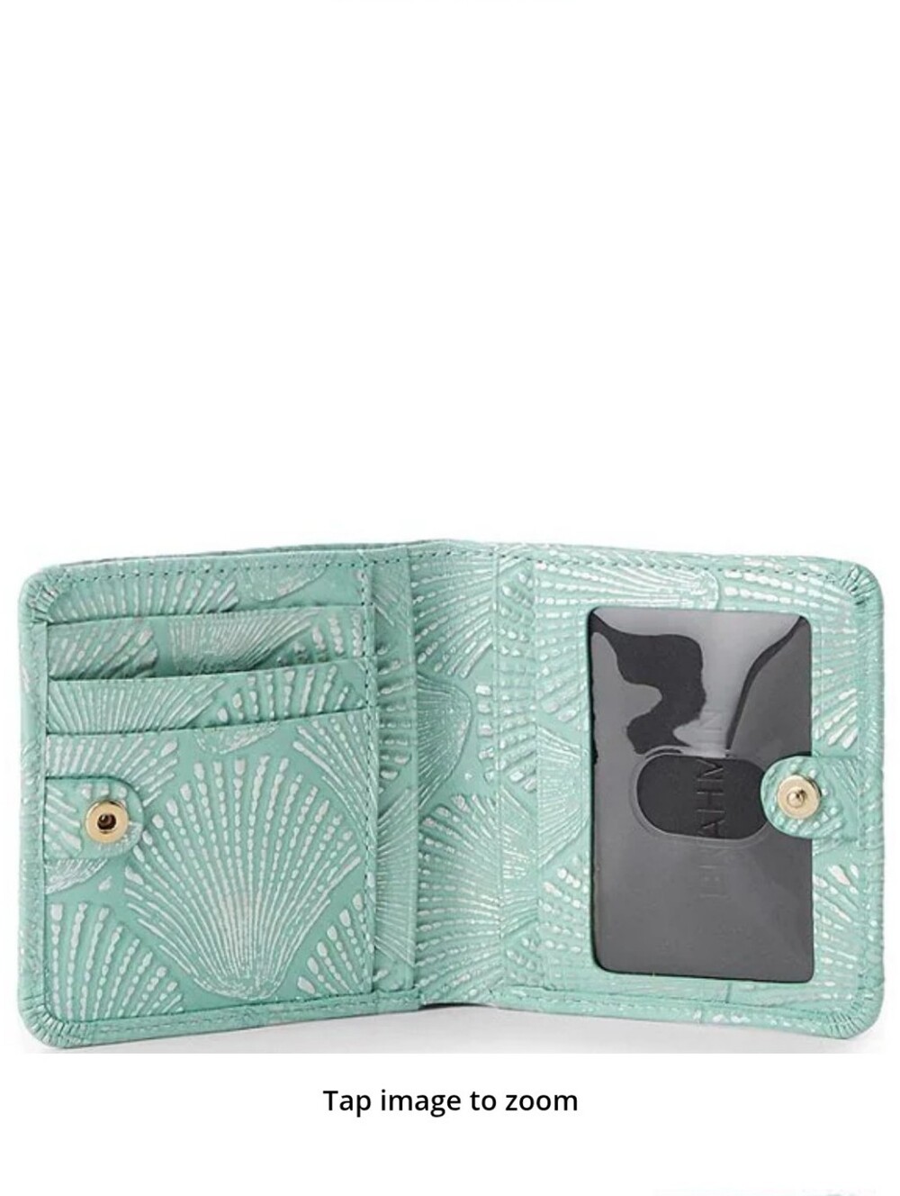 Brahmin Waterfall Seashell Rosetta Satchel & Jane Wallet Set - NWT - Picture 10 of 12